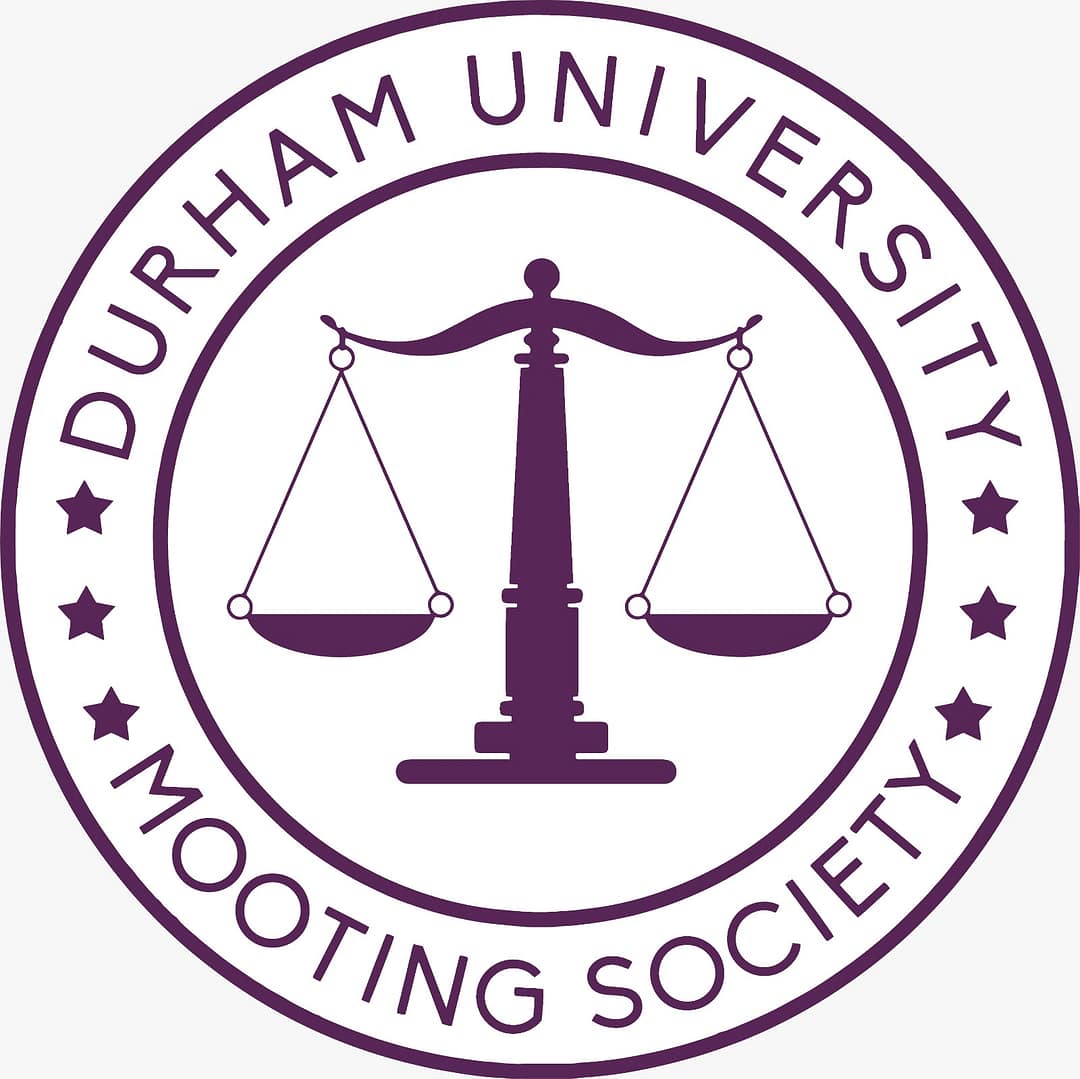 Durham university mooting society logo, transparent download for ouls moots.