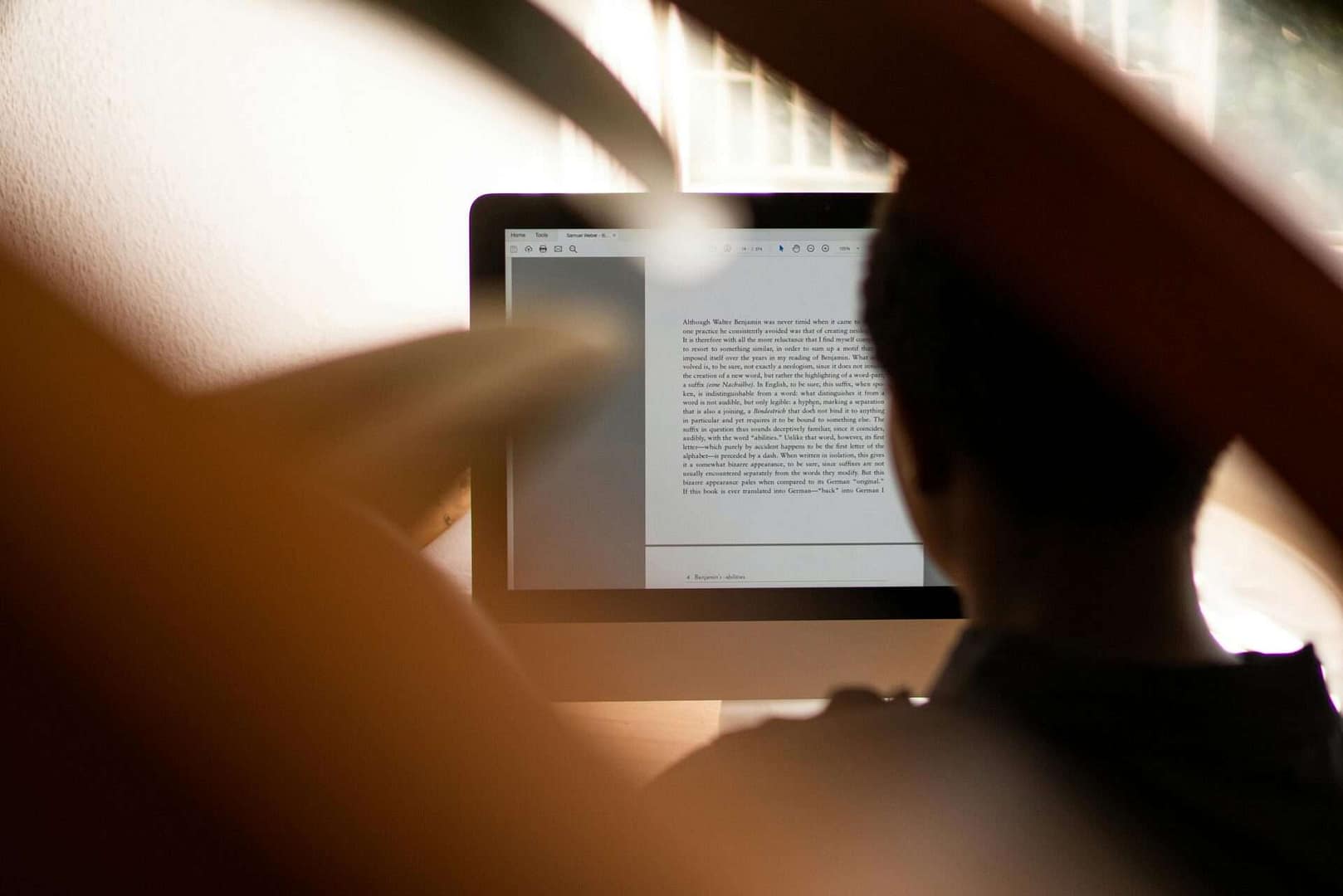 Screenshot of a computer using a PDF Editor