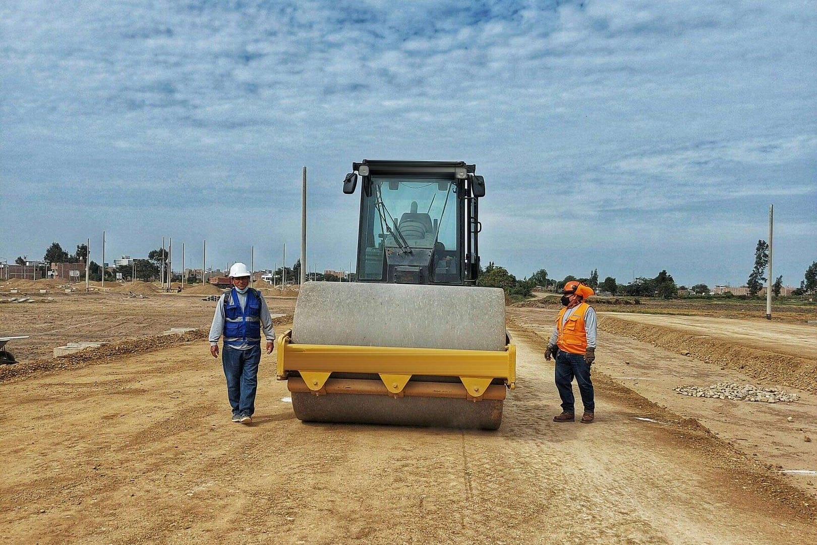 Photo of a steam roller to illustrate how to flatten your PDFs