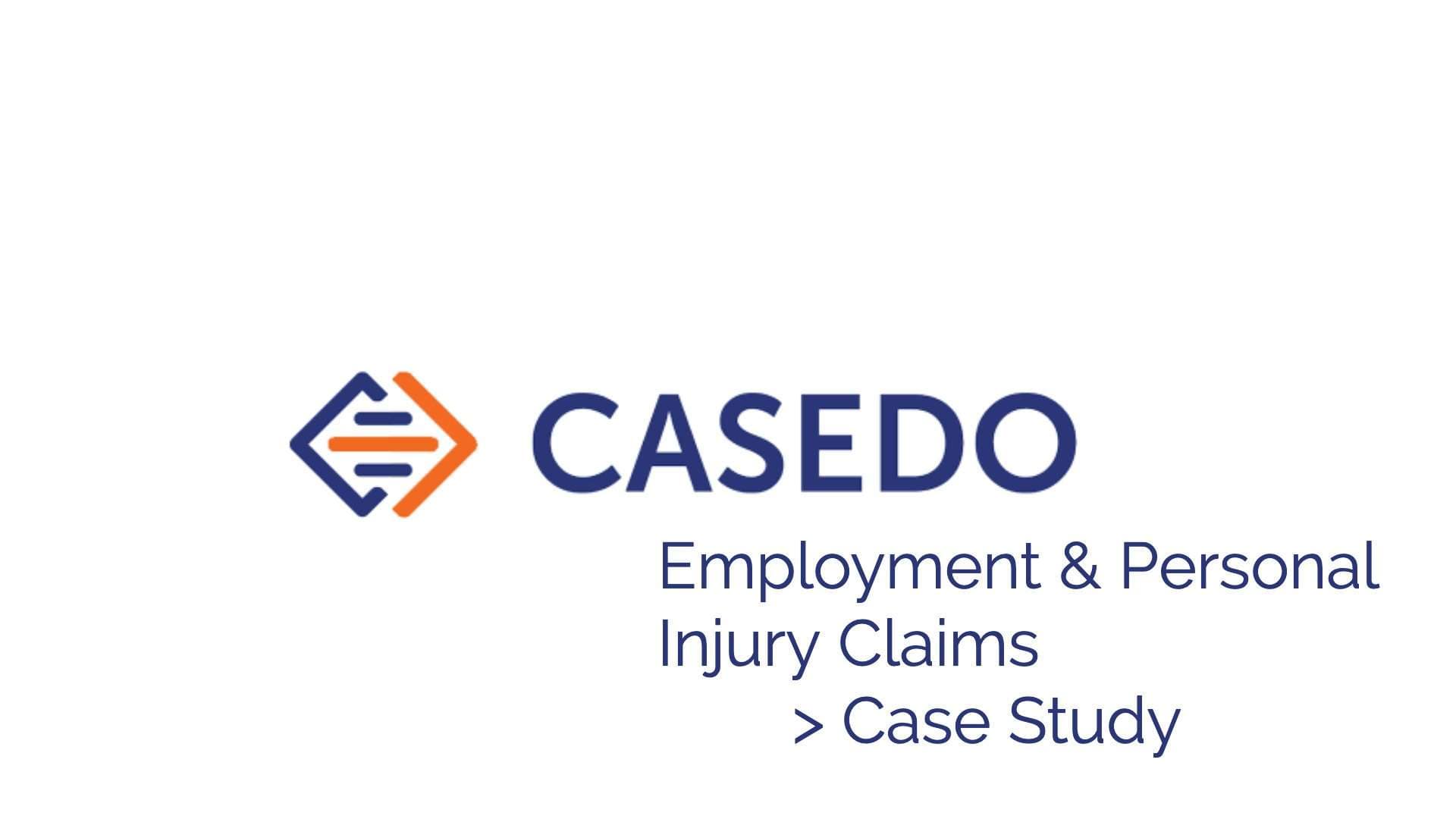 Employment and Personal Injury Claims slide